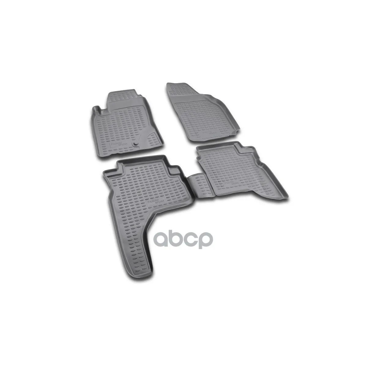 Коврики В Салон Mitsubishi Pajero Sport 1997-2008, 4 Шт.(Полиуретан) ELEMENT арт. NLC.35.07.210