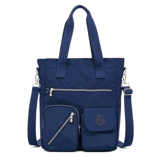 Сумка для мам, сумки для подгузников, портативный рюкзак, сумка для подгузников для мам, большая многофункциональная сумка - Цвет: BXY081D-dark blue