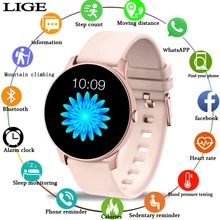 2019 nouveau couleur écran femmes sport montre intelligente hommes femmes Fitness tracker pour iPhone fréquence cardiaque pression artérielle fonction smartwatch(China)