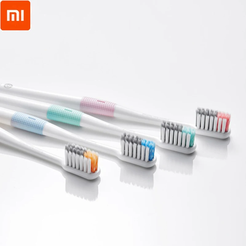 Xiaomi Doctor B зубная щетка бас метод Sandwish-кровати лучше щеточный провод 4 цвета в том числе 1 дорожная коробка для xiaomi умный дом - Комплект: 4pcs