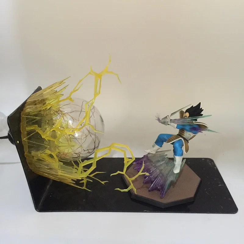 Аниме Dragon Ball Sun Wukong Garage Kit Креативный светодиодный светильник Настольная лампа для защиты глаз светящаяся игрушка креативный