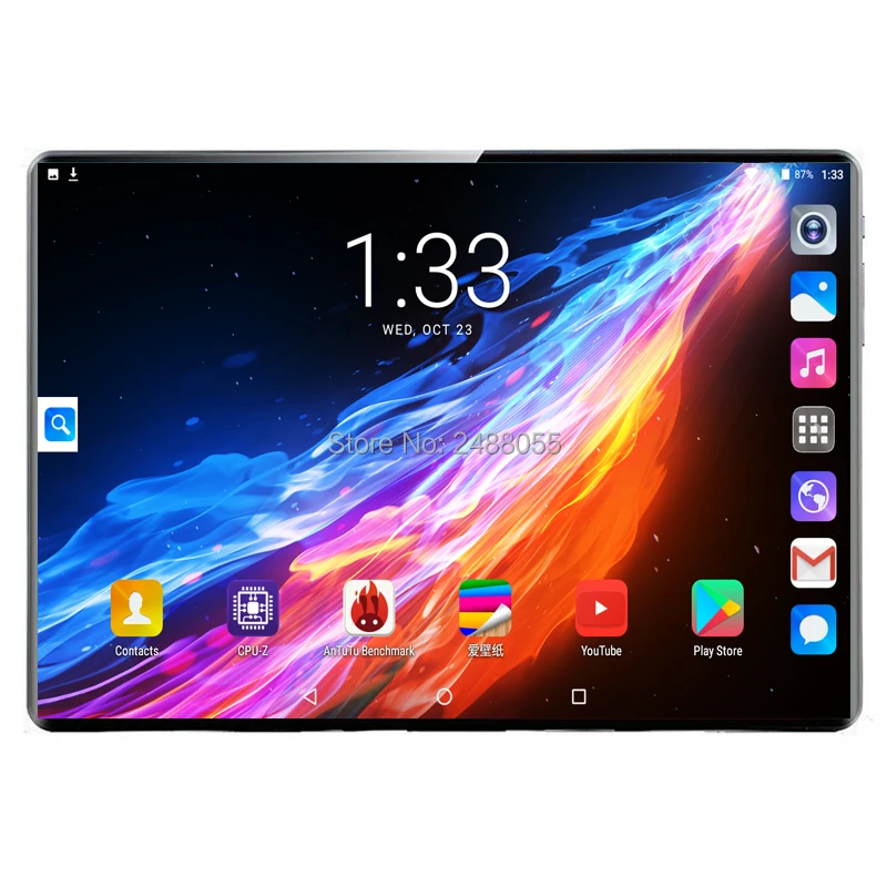 

Android 9.0 GPS Tablet 10 inch Tablet Deca Core 3G 4G FDD LTE Phone Call 8GB RAM 128GB ROM Dual SIM 8.0MP Wifi Bluetooth + Gift
