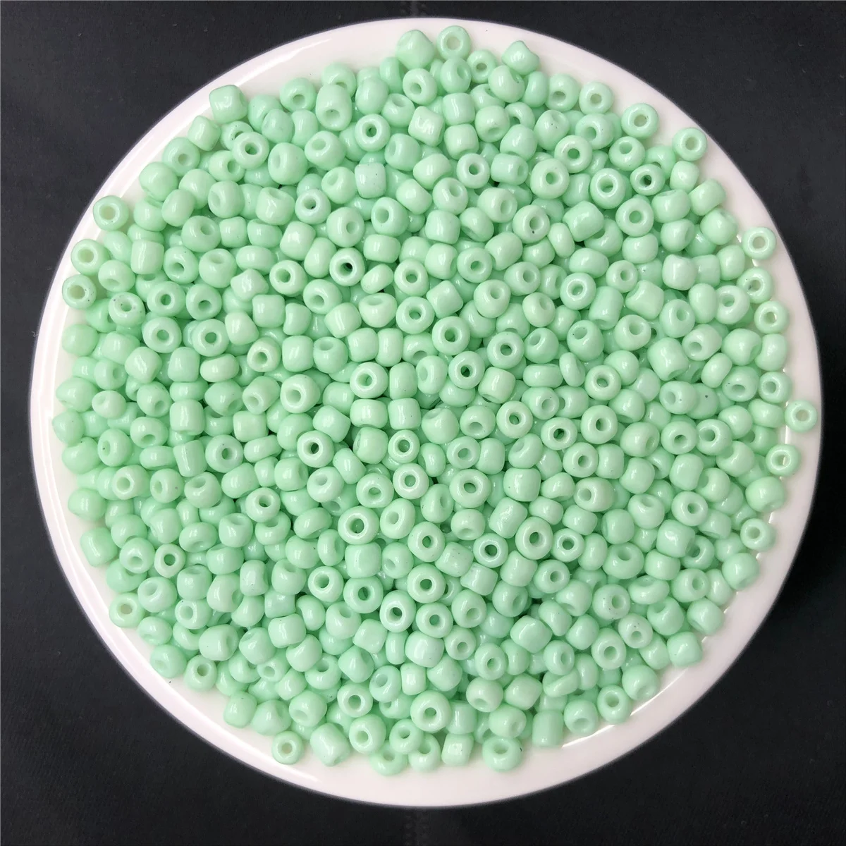 500pcs 3mm Charm Czech Glass Seed Spacer Beads DIY Bracelet Necklace Jewelry Making Accessories - Цвет: 27