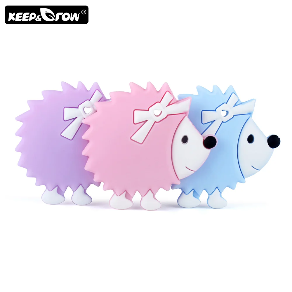 Keep&Grow, 10 шт., Силиконовые Детские Прорезыватели для зубов, BPA,, игрушка для прорезывания зубов, детское кольцо, прорезыватель, силиконовые бусины, сделай сам, изготовление ожерелья