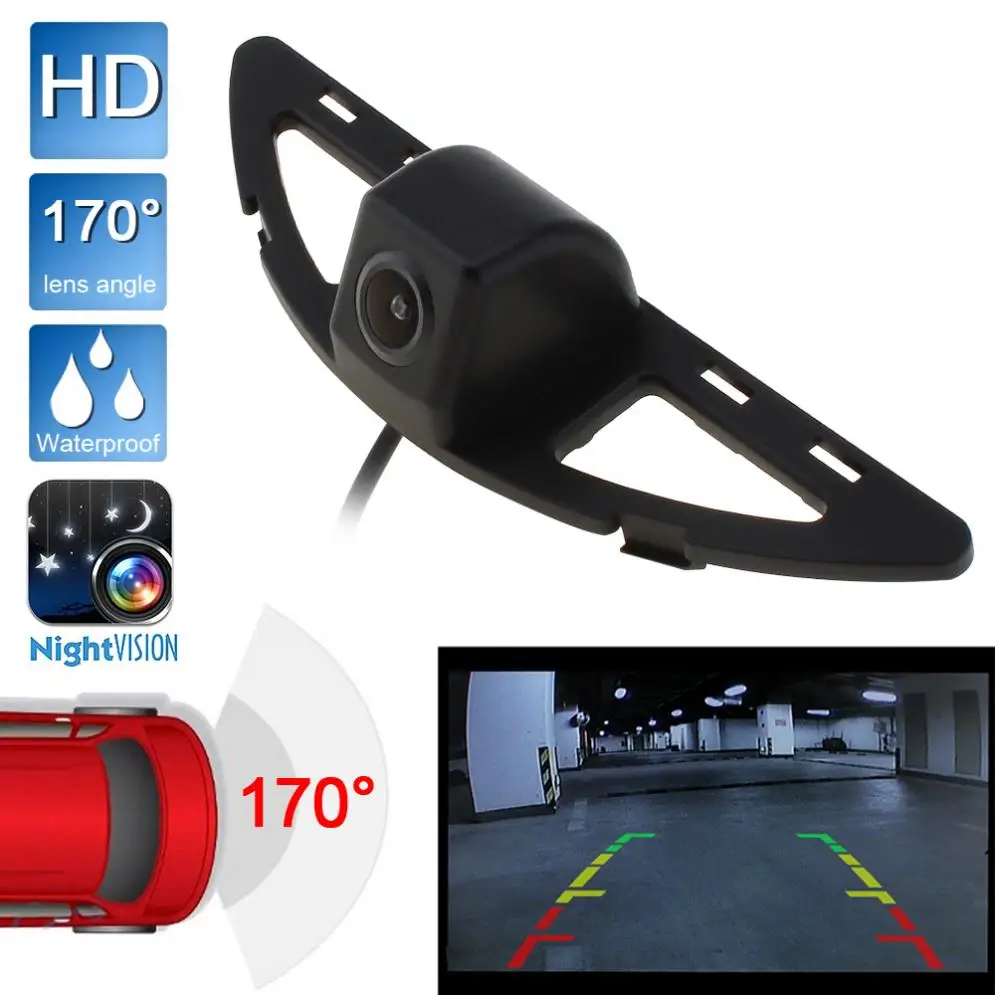 

CCD HD 480TVL 170 Degrees Wide Angle Auto Car Rearview Camera Reverse Backup Parking for 08 / 11 / 12 / 14 Honda City New