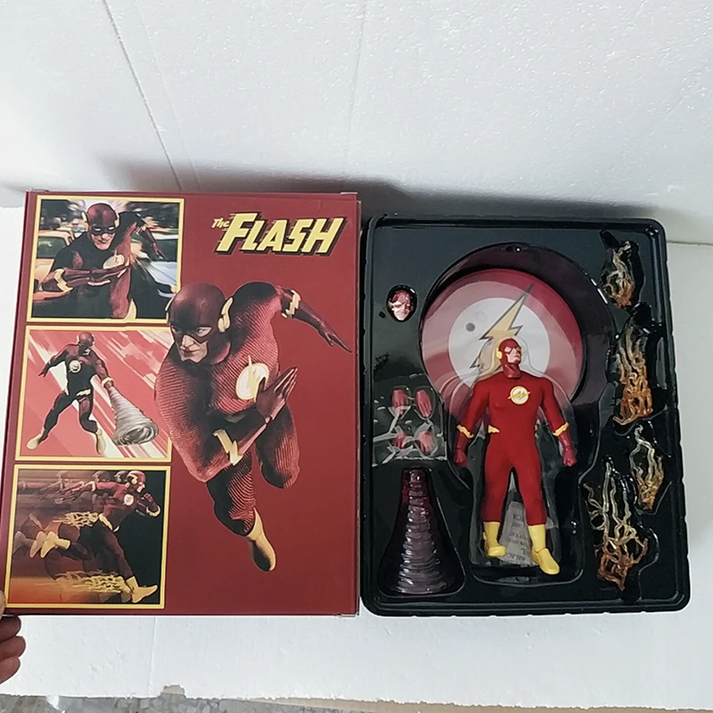 15cm Mezco One:12 The Flash DC Comics The Flash Action Figure Model Toys Doll For Gift