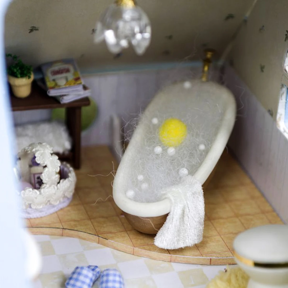 DIY кукольный домик Миниатюрный Кукольный дом с конструкцией мебели наборы 3D дом для кукол игрушки для детей подарок на день рождения скалистый сад