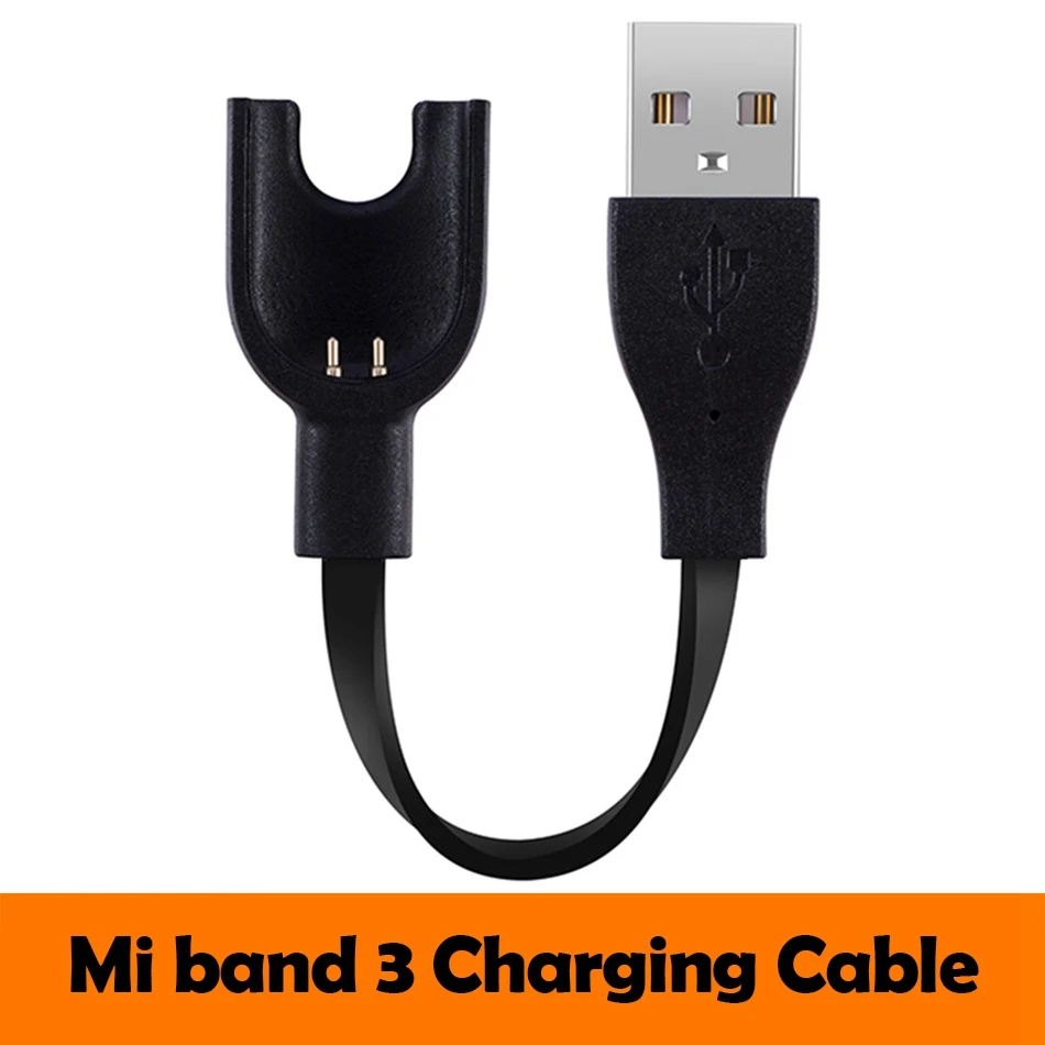 For Mi Band 3 Зарядный кабель для mi Band 3 4 умный Браслет для Xiao mi Band 4 3 зарядный кабель USB для передачи данных Колыбель зарядное устройство адаптер провода - Цвет: For Mi Band 3