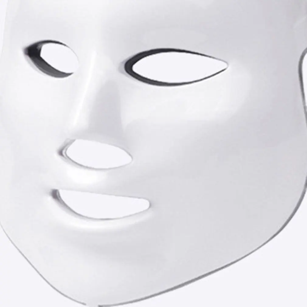 7 Color Led Facial Mask Photon Neck Led Mask Beauty Therapy Face Mask Machine Light Therapy Acne Mask