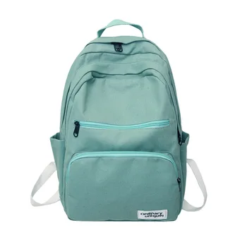 

Korean Casual Simple Backpack Men and Women Student Schoolbag Outdoor Travel Backpack Mochila Mujer Sac A Dos