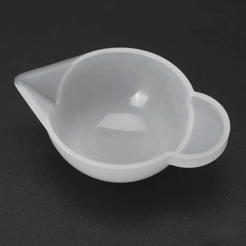 10 Pcs Del Silicone Della Tazza Della Muffa Dispenser, Mini Tazza di Misurazione, Strumenti di Modulazione per Resina Epossidica FAI DA TE Mestiere