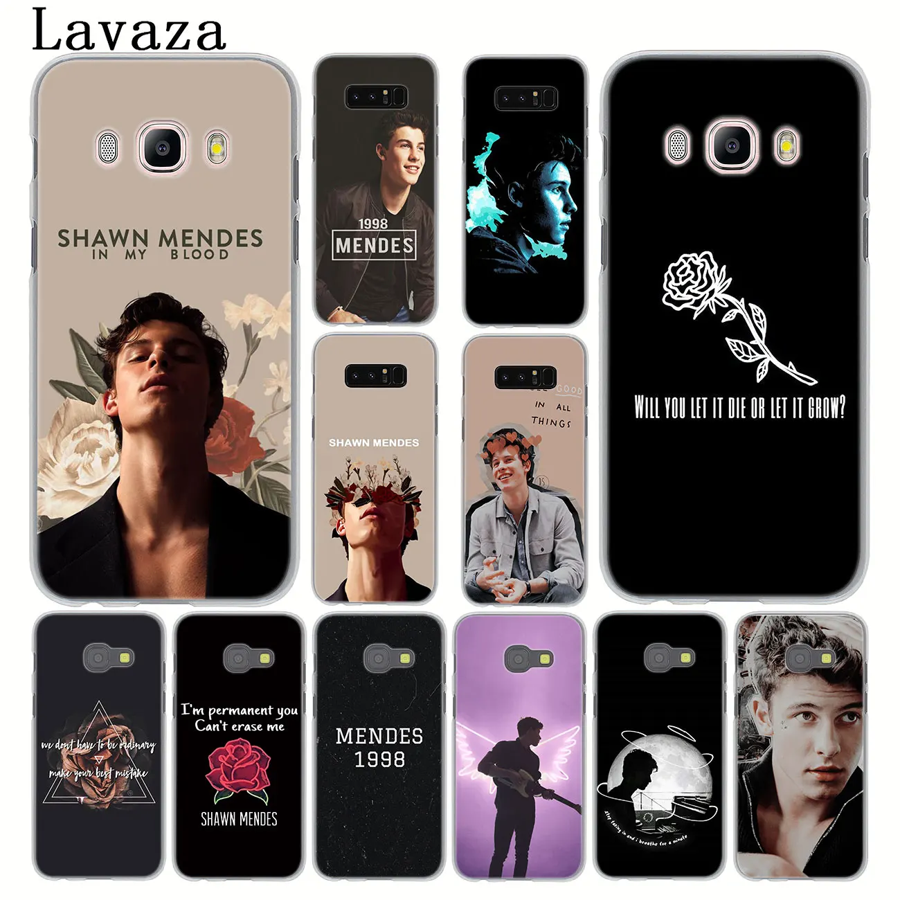 

Lavaza Shawn Mendes Magcon 98 Hard Phone Case for Samsung Galaxy Note 10 9 8 A9 A8 A7 A6 Plus 2018 A3 A5 2017 2016 2015 Cover