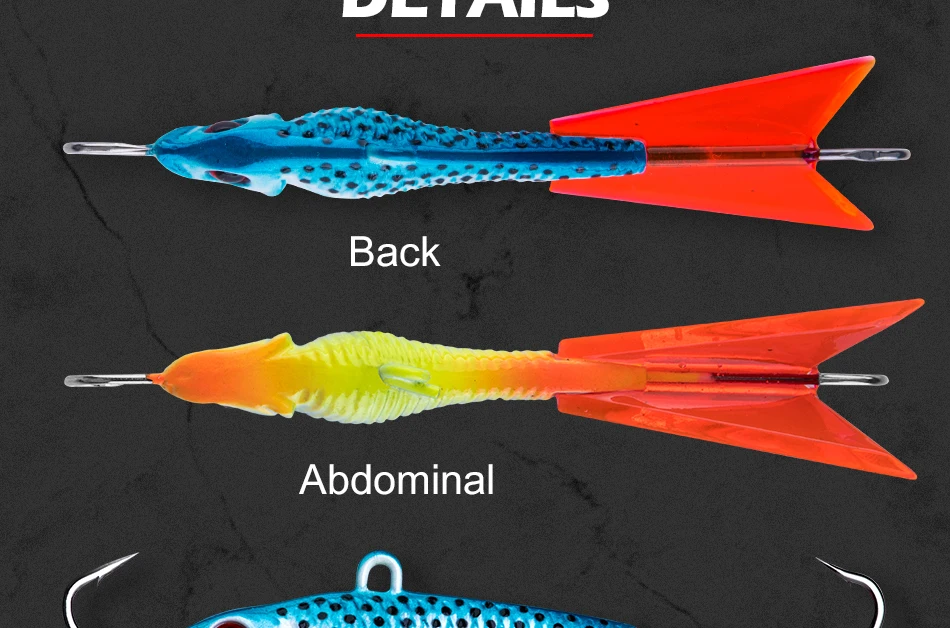 Goture, 1 шт., 8 см, 17 г, зимняя приманка для подледной рыбалки, Lifelife Minnow, свинцовая насадка, балансир для ловли щуки, окуня