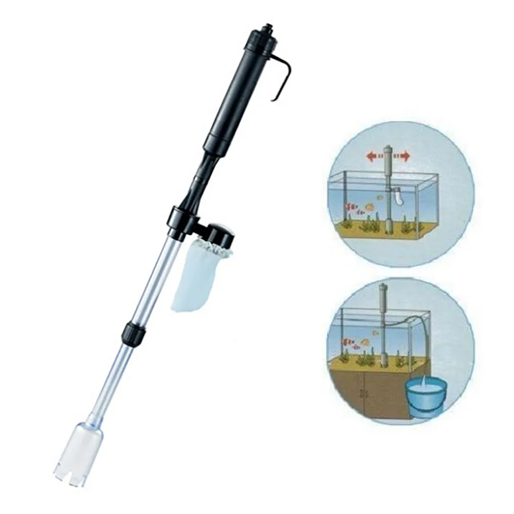 

Aquarium Battery Syphon Operated Fish Tank Vacuum Gravel Water Filter Clean Siphon Filter Cleaner Fish Tank Tools Aquarium