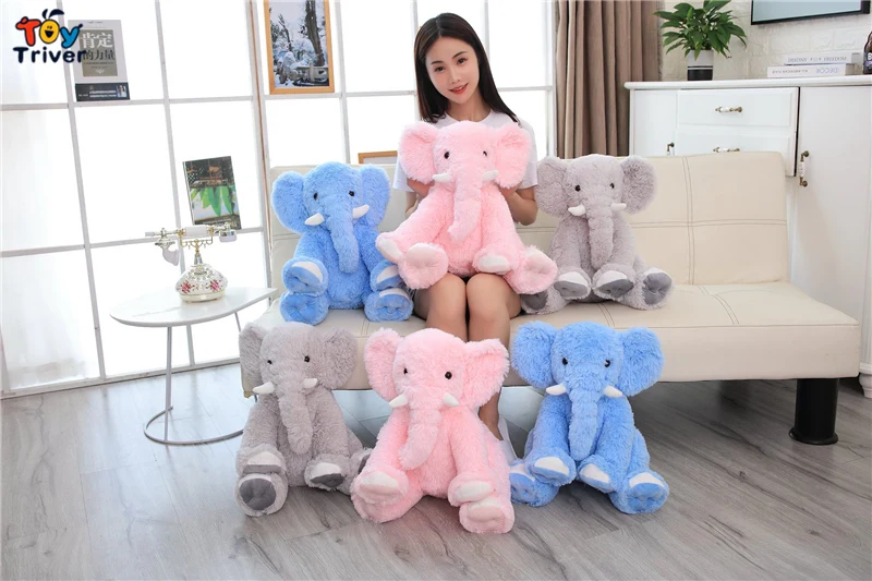 4cm Elephant Plush Toy Triver Stuffed Animal Doll Baby Kids Lucky Birthday Christmas Gift Home Shop Decoration Drop Shipping