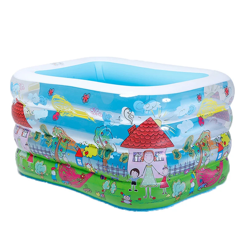 Надувной бассейн для младенцев, домашняя купальная капсула с подогревом, утолщенная детская купальная капсула