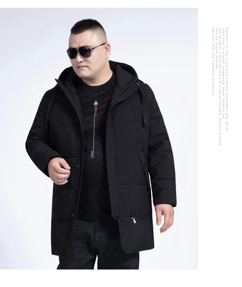 10XL 9XL 8XL 6XL хлопковая одежда большого размера зимняя мужская хлопковая куртка Новое мужское пальто Свободная Повседневная парка Толстая теплая куртка