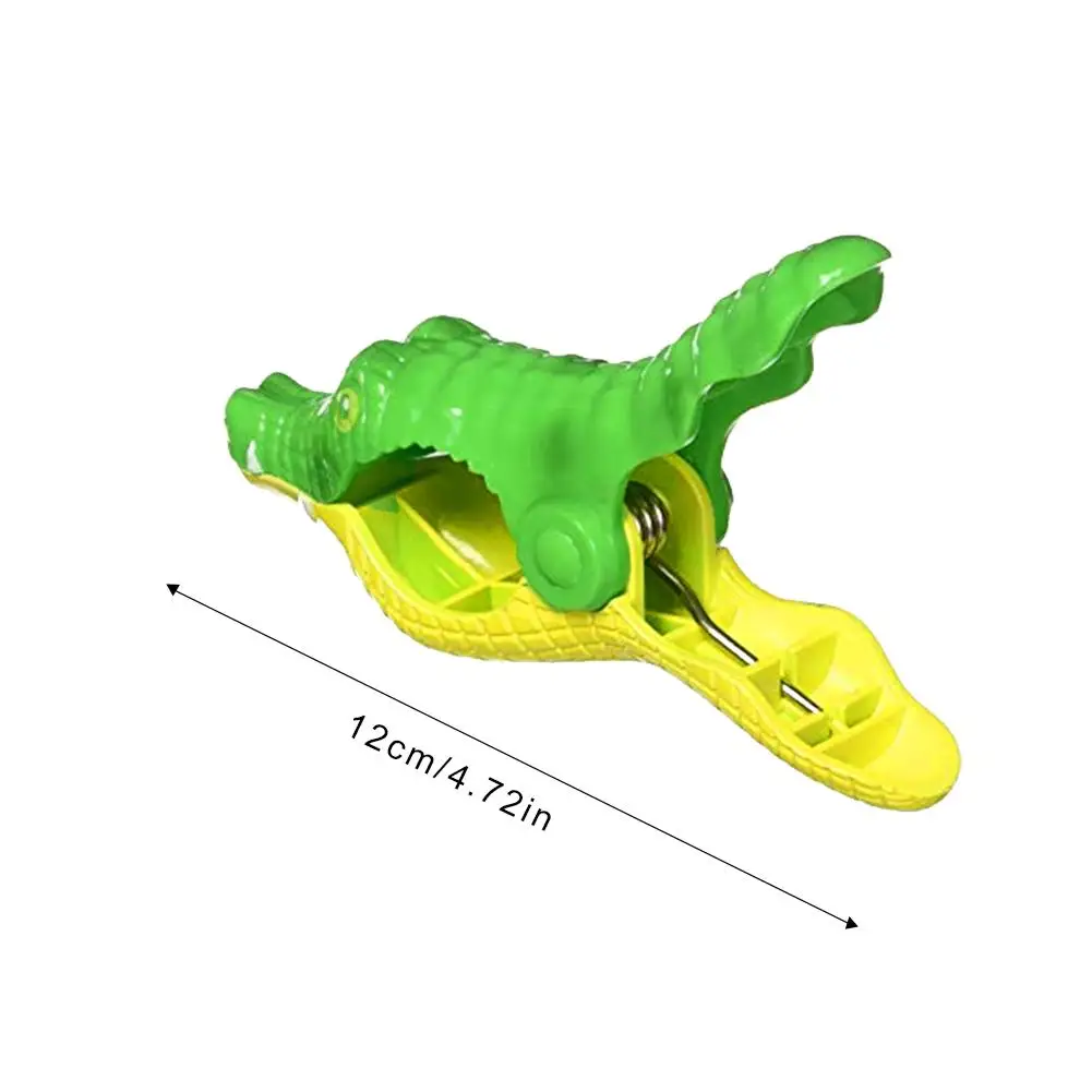 2PCS Beach Towel Clip Simulation Animal Strong Windproof Bath Towel Clothes Hanger Clip Sunbed Pegs Pool Towel Clips Quilt Clamp