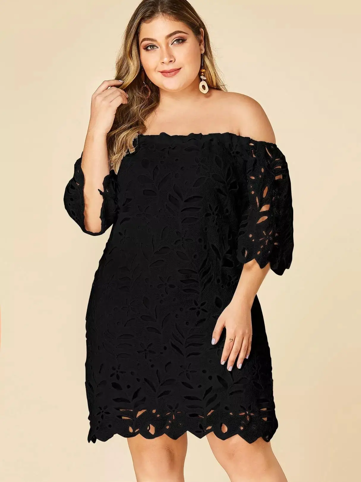 5xl 6xl вечерние женские кружевные платья большого размера с коротким рукавом размера плюс, летнее облегающее Платье До Колена, сексуальное Бандажное платье карандаш