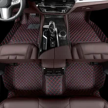Lsrtw2017 кожаные автомобильные коврики для bmw g30 5 серии 540 525 530 авто коврик для ног коврик ковер аксессуары для интерьера
