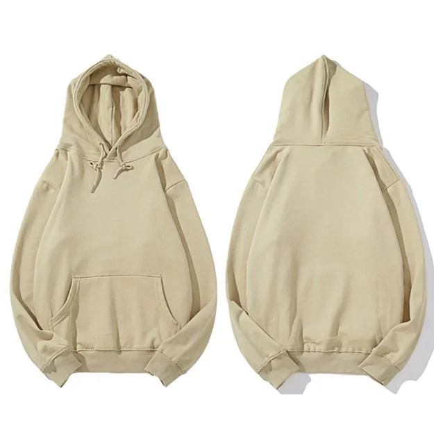 A18849 Khaki Простой зеленый свитер с капюшоном, Мужской пуловер с капюшоном, осень, уличная Корейская толстовка с капюшоном Харадзюку, повседневная черная, белая - Цвет: A18849 Khaki