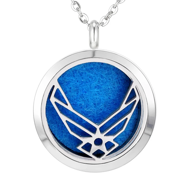 440 Essential Oil Diffuser Locket Pendant Necklace