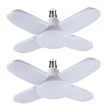 

Fashion LED Garage Light High-quality Durable Multi-function 60W B22 Angle Adjustable Fan Blades Energy Saving Lamp