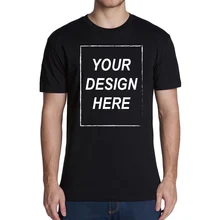 100% algodão tamanho da ue personalizado t camisa adicionar seu design impressão texto foto macio respirável verão topos tshirt
