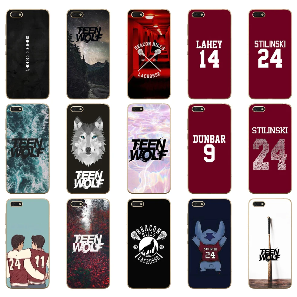 

Teen Wolf Stilinski 24 McCALL 11 LAHEY 14 DUNBAR 9 Coque Cover Case for Huawei honor 9 10 Lite 7A 5.45 7a pro 7c 5.7 inch 7x 8x