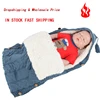 Warm Thick Knitted Baby Robes Sleeping Bag Cute Winter Baby Clothing Sleepwear For Girls Boys Sleeper 0-12 months ► Photo 2/6