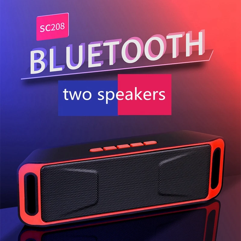 Fviyi портативный Bluetooth динамик беспроводной усилитель стерео сабвуфер blutooth