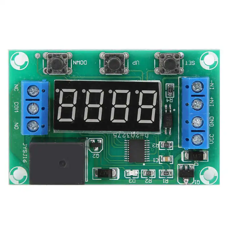 

Time Relay Module 20A Timer Delay Cycle Control Board 31 Working Modes YX-SJ13