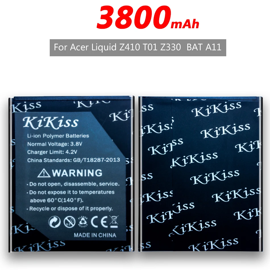 3800 мАч для ACER BAT-A11 Liquid Z410 T01 Z330 KT.0010K.007 BAT A11 мобильный телефон аккумулятор + номер
