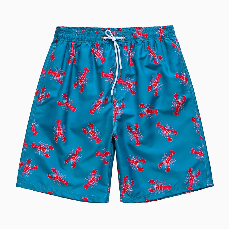 

Beach Shorts Men Quick-Dry Four Seaside Holiday Loose-Fit Couples Shorts Hot Springs Short Boxers