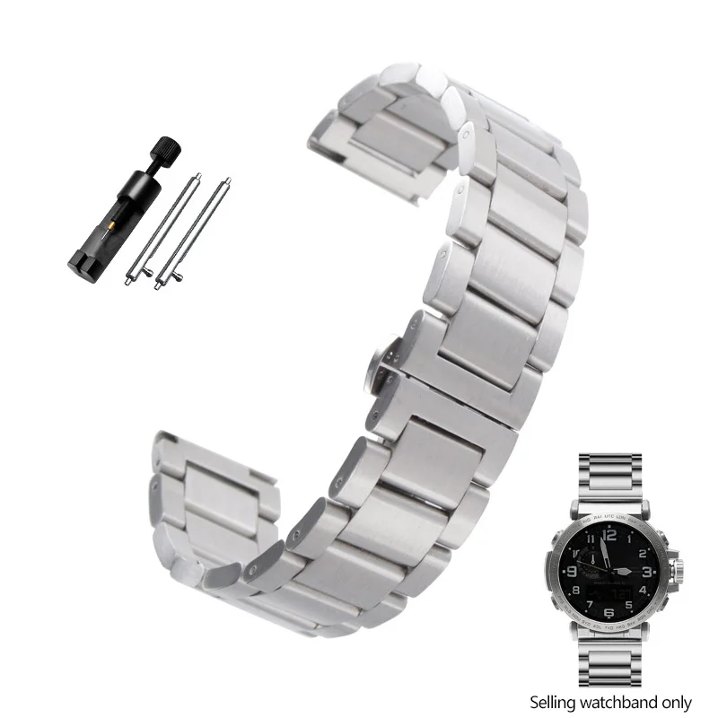 thumbnail image 1 of Correa de acero inoxidable de liberación rápida de 24 mm para Casio PRW-6600Y PRW-6600 PRG-600 PRG-650 PRG-600YB-3 Mountaineering Sports Series, 1 of 5