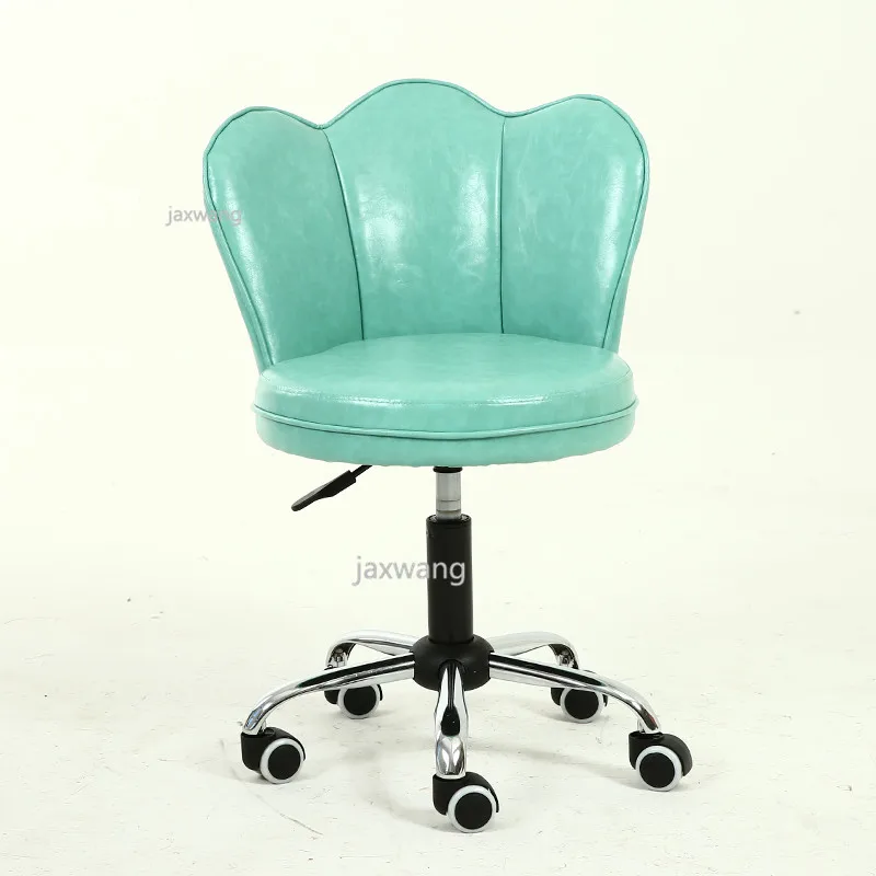 Барный стул, домашний высокий стул, современный минималистичный высокий стул, индивидуальный барный стул, барные стулья, офисный стул, скандинавский вращающийся высокий стул - Цвет: Type D Green
