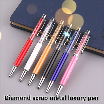 

Diamonds Metal Ballpoint Pen Originality Crystal Glass Rhinestone Luxury Stationery