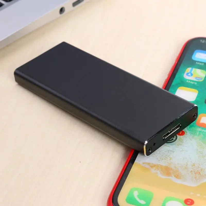 Мини HDD корпус USB 3,0 к NGFF адаптер для жесткого диска корпус из алюминиевого сплава внешний жесткий диск Корпус HDD Enclousre для ноутбука