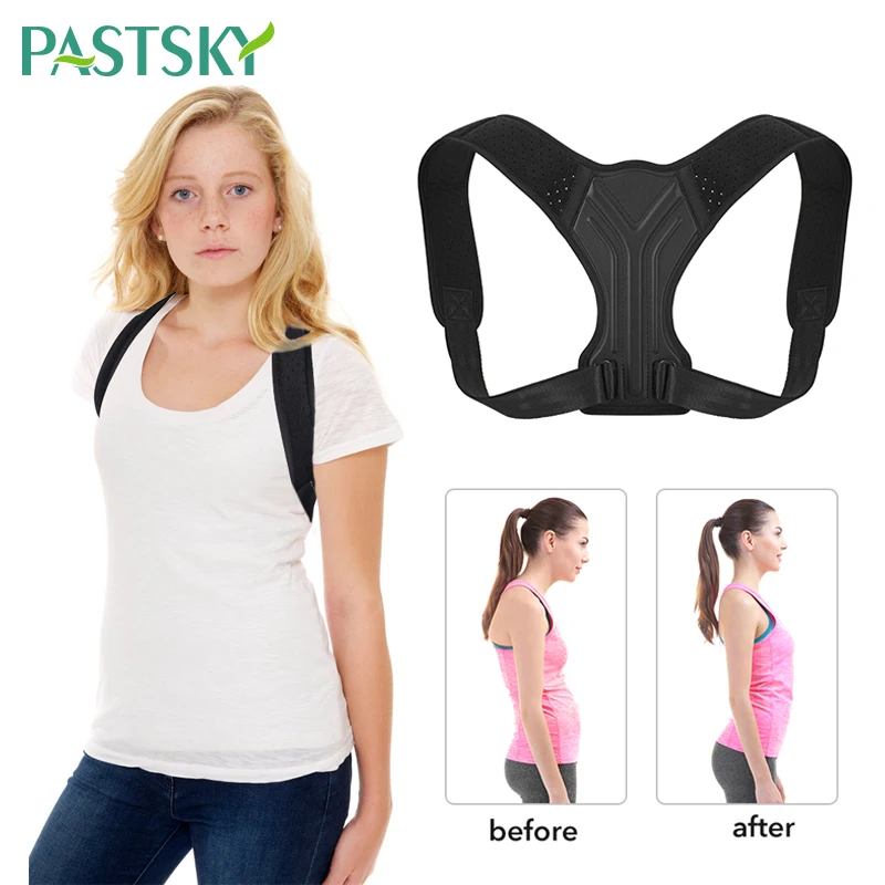 

Back Posture Corrector for Men and Women Back Posture Brace Clavicle Support Stop Slouching and Hunching Adjustable Back Trainer