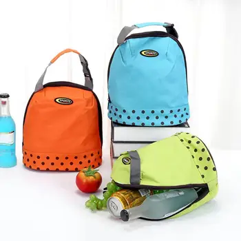 

Portable Lunch Bag New Thermal Insulated Lunch Box Tote Cooler Handbag Bento Pouch Dinner Container School Food Storage Bags