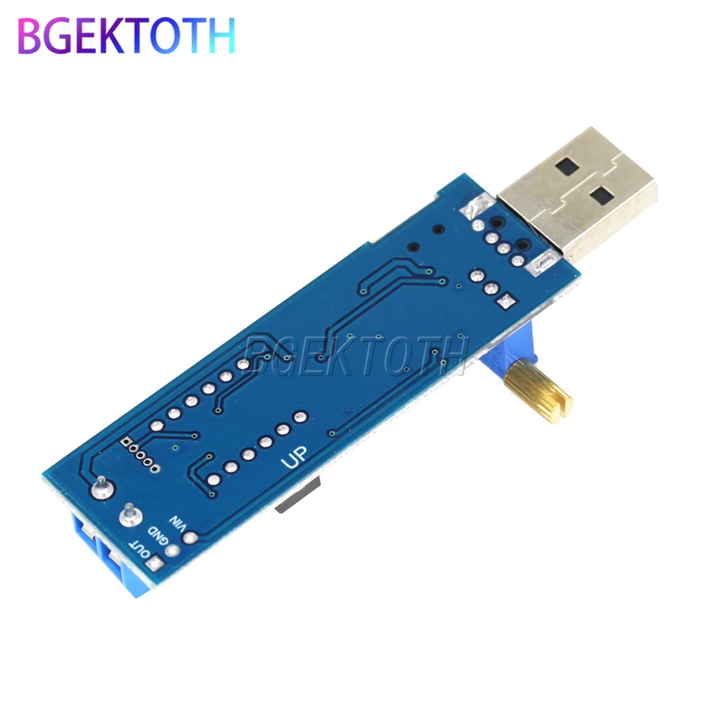 DC-DC 5V to 3.5V / 12V USB Step UP / Down Power Supply Module Adjustable Boost Buck Converter Out DC 1.2V-24V