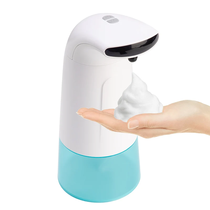 Белый 250ml Waterproof Foam Liquid Dispenser Automatic Soap Dispenser Sensor Touchless Hand Washer Soap Dispenser Pump - Цвет: Белый
