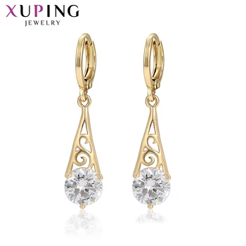 

Xuping Romantic Simple Vintage Earrings with Environmental Copper for Women or Girls Thanksgiving Day Gifts 98364