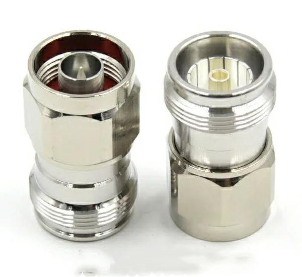 High Quality Mini Din 7/16 4.3/10 Female Jack to N male plug Adapter 50ohm