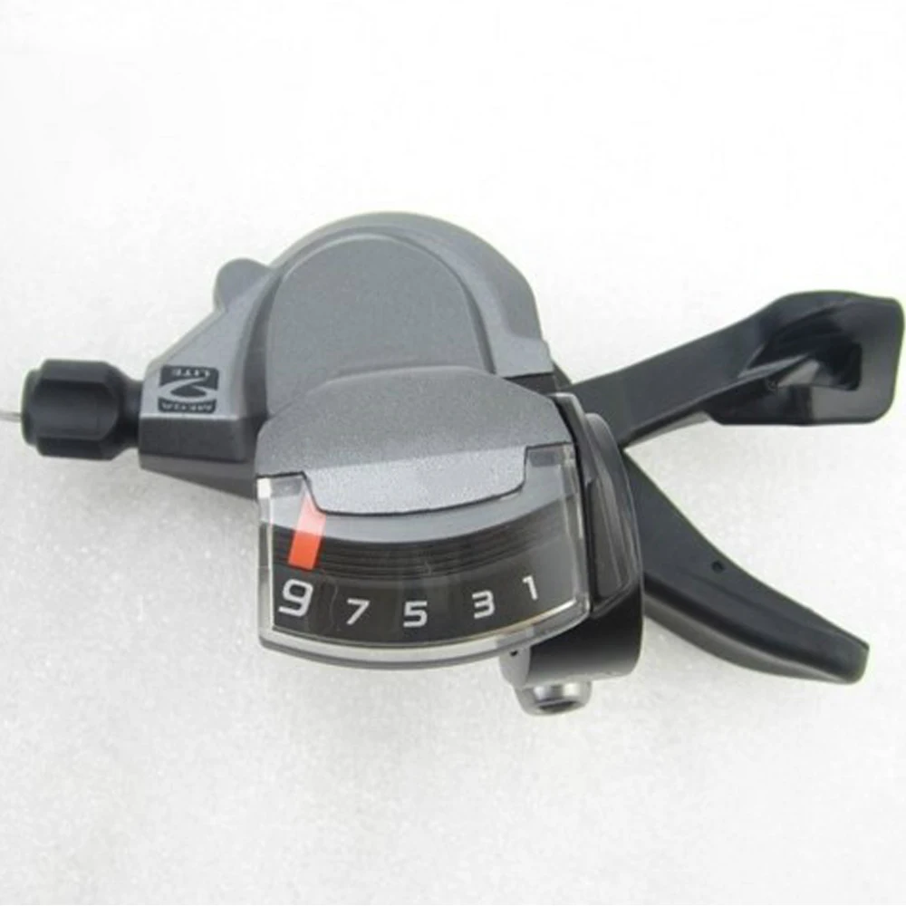 Aluminum Alloy Speed Shift Adjustable Left 3-speed Right 9-speed Bike Speeds Shifter Trigger Set MTB Mountain Bike Accessories