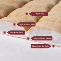 SEAMETAL Plush Car Seat Cover Anti Slip Soft Seat Cushion Auto Chair Protector Pad Universal for Sedan Suv Pick-up Truck 2