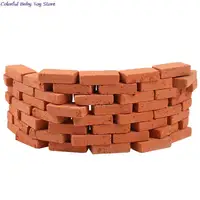 New 40/50/70/120PCS 1/16 Miniature DIY Durable Sand Table Diorama Landscape Kids Scenery Building Toy Modelling Simulation Brick 2