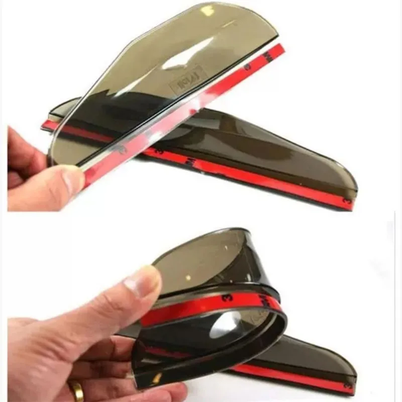 2 Pezzi Pvc Auto Specchio Posteriore Sopracciglio Copertura Della Pioggia Adesivo Per Sitz Abdeckung Altea Ibiza Cupra Leon Cupra Mk1 Mk2 Toledo