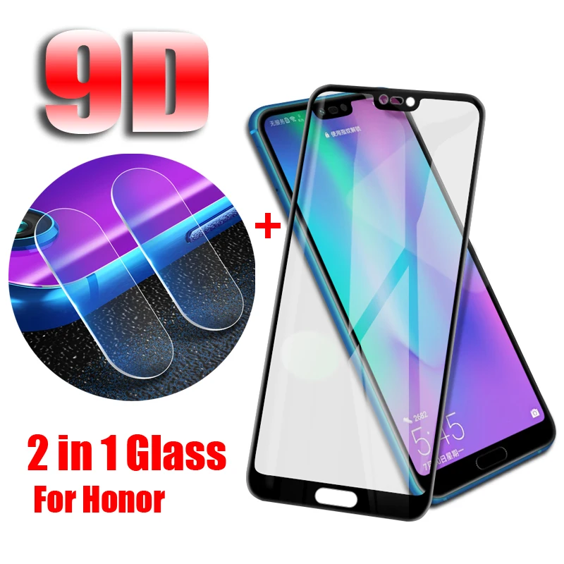 Закаленное стекло для объектива задней камеры Huawei Honor 10 Lite передняя защита экрана