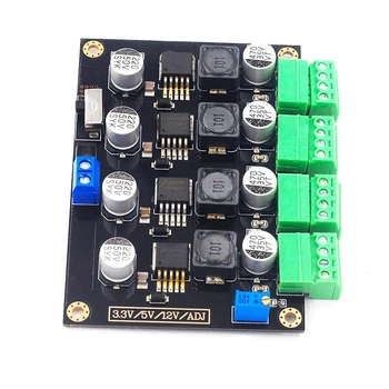 

LM2596 Power Supply Module Multi-channel 3.3V / 5V / 12V / ADJ Adjustable Voltage Output, Power Module Switching 100x68mm